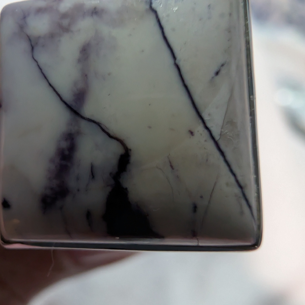 Marble Pattern Square Ring - image 2